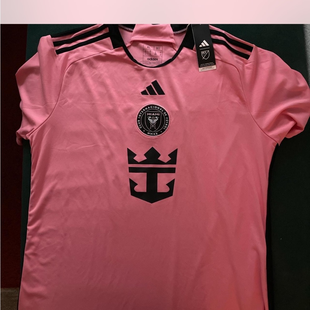 Adidas Pink Slim Fit Shirt